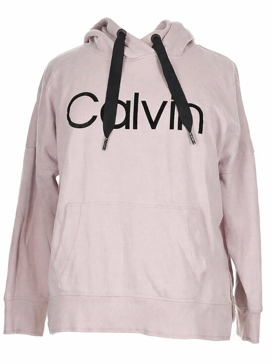 CALVIN KLEIN PERFORMANCE Tops - CALVIN KLEIN PERFORMANCE PINK XL HOODIE